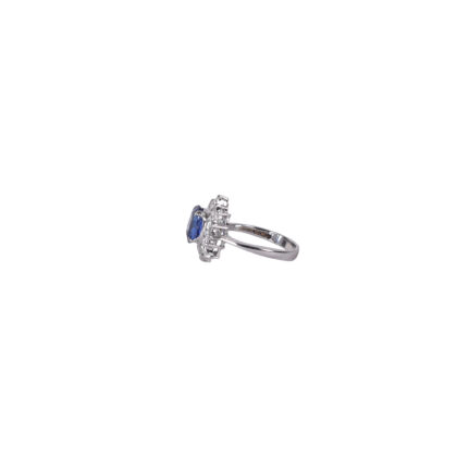 18-karat Gold Sapphire and Diamond Rings