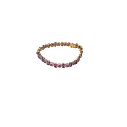 18-karat gold Ruby and Diamond Bracelet